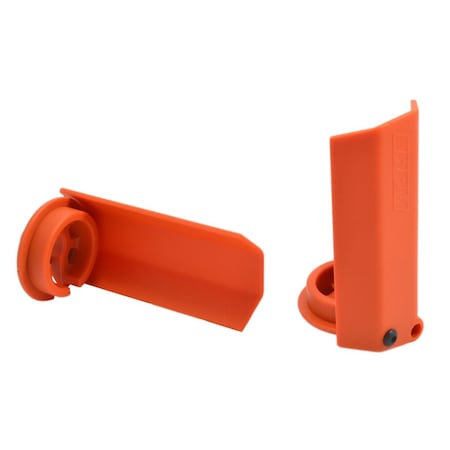 Rpm Rc Products Shock Shaft Guards for Traxxas X-Maxx - Orange RPM80438